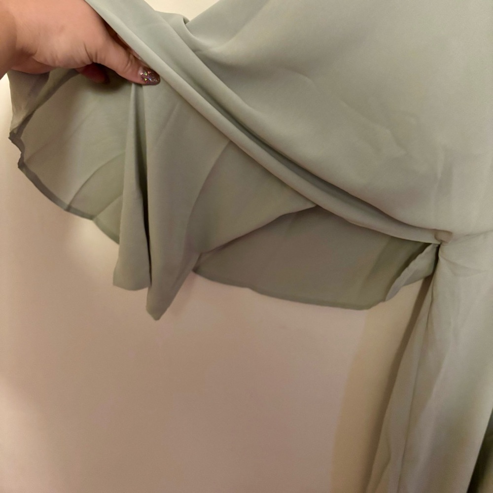 👗 PLUS Mint Green Maxi Dress 👗 - Picture 7 of 10
